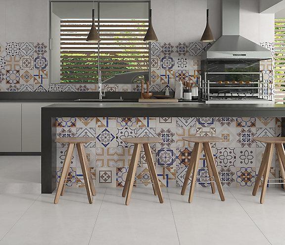 Piso Burano Venecia 75x75cm Multicolor Incopisos - Pisos